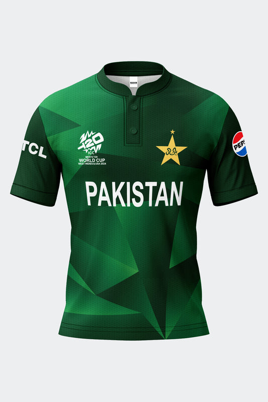 Pakistan Cricket T20 WC 2024 Fan Jersey