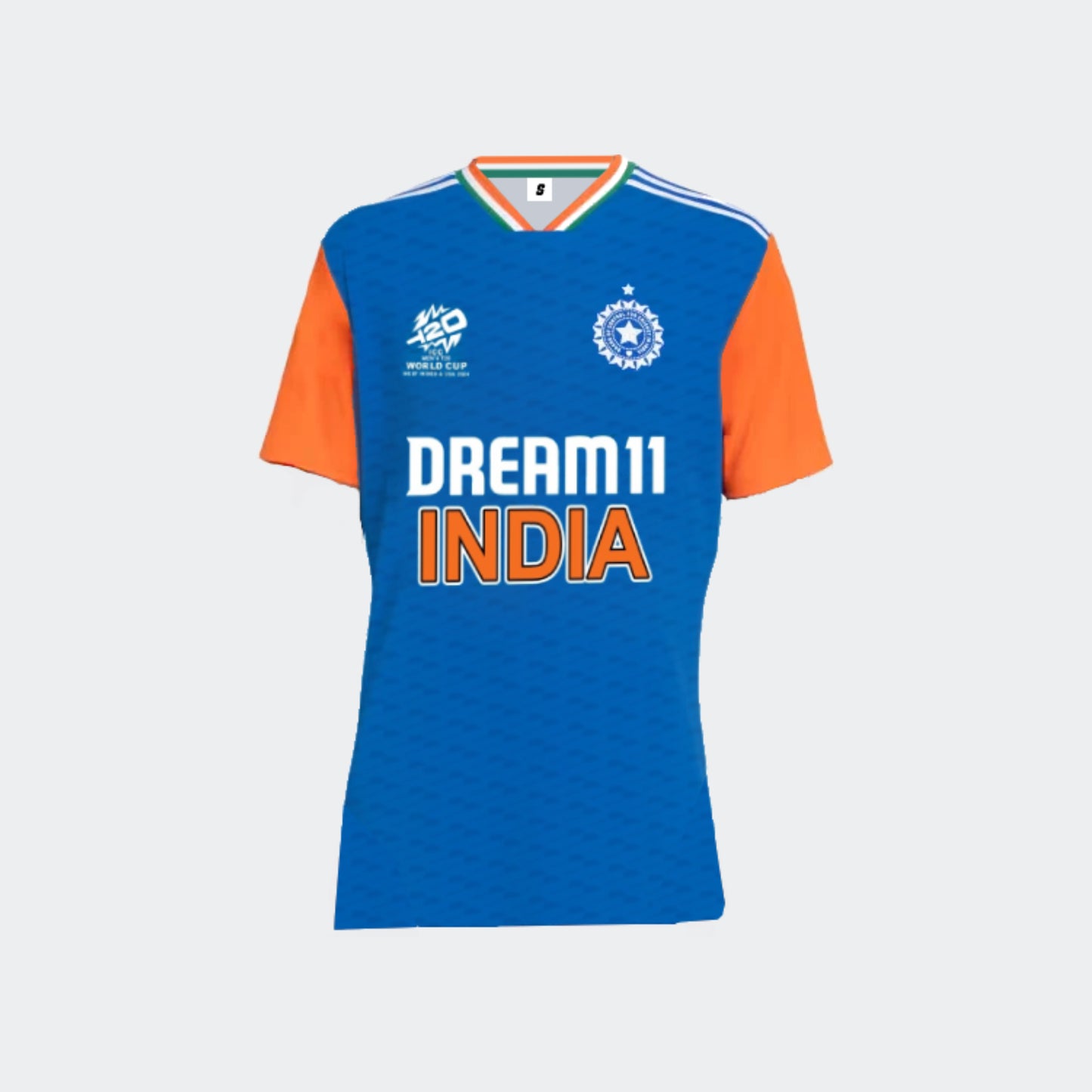 India Cricket T20 WC 2024 Fan Jersey